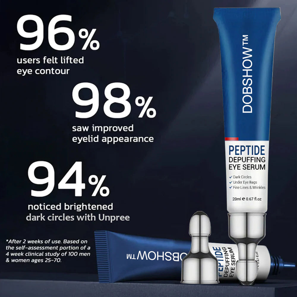 🔥 Dobshow™PEPTIDE Depuffing Eye Serum 🔥 LAST DAY SALE 80% OFF 🔥