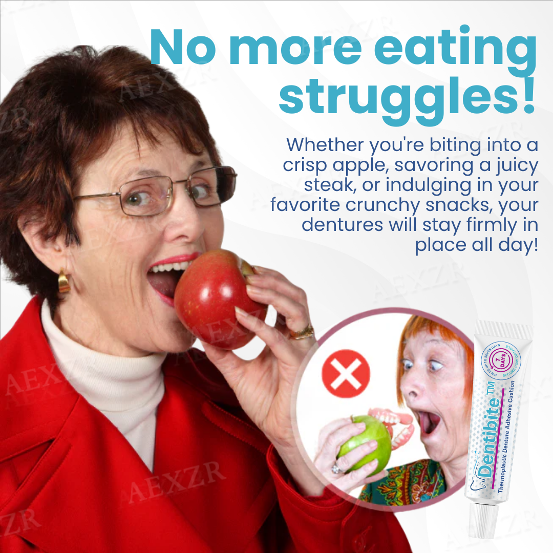Dentibite™ Thermoplastic Denture Adhesive Cushion