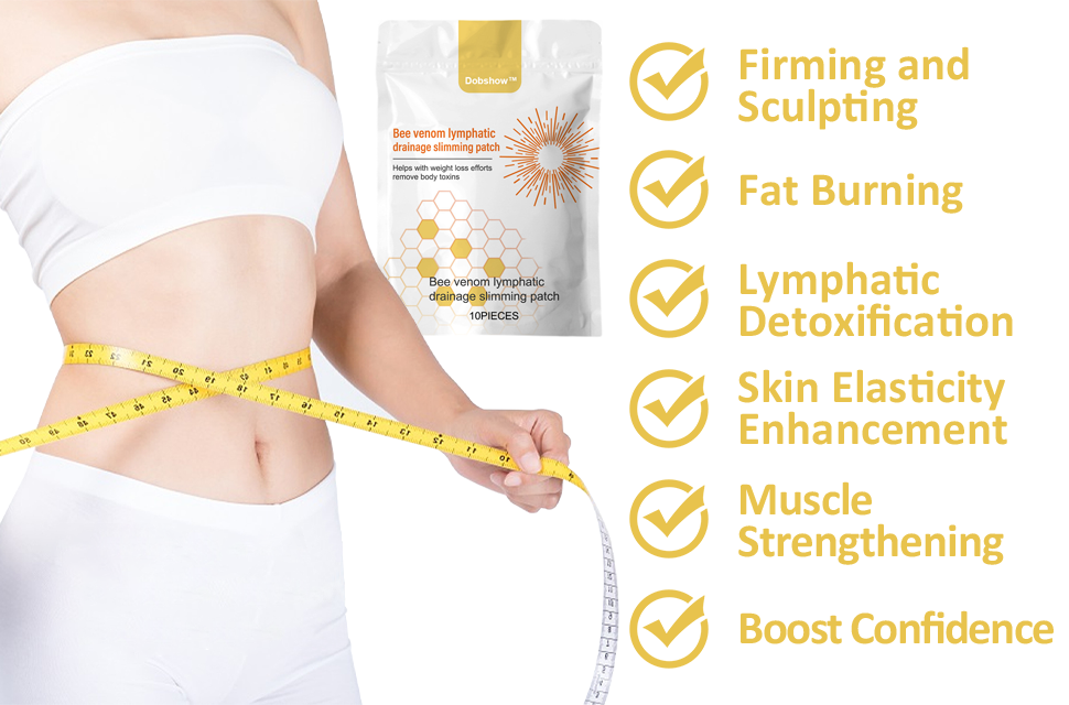 Dobshow™ 🐝BeeVenom Lymphatic Body Contouring Patch - targets stubborn fat and sagging skin!
