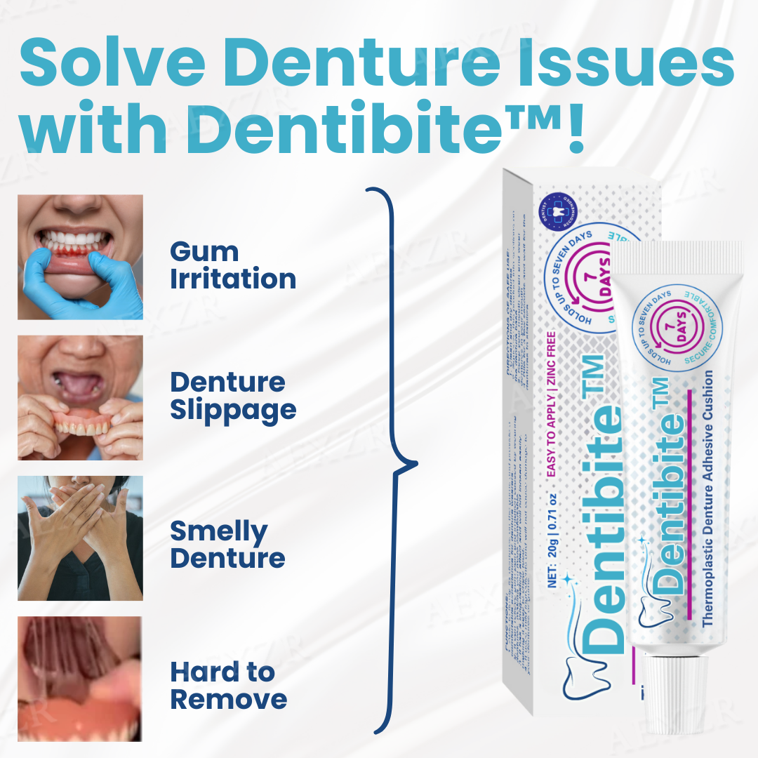 Dentibite™ Thermoplastic Denture Adhesive Cushion