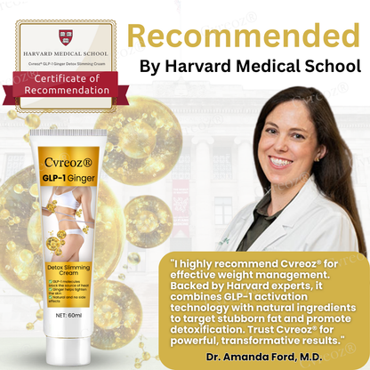 💥Easily remove stubborn fat💥Cvreoz® GLP Ginger Detox Slimming Cream